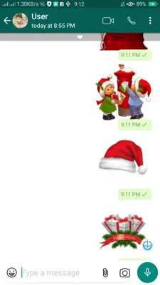 Chrismas Stickers | Stickers For WhatsApp android App screenshot 2