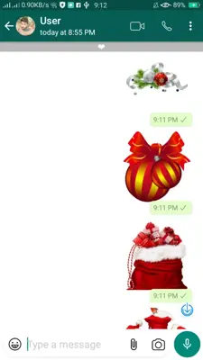 Chrismas Stickers | Stickers For WhatsApp android App screenshot 3